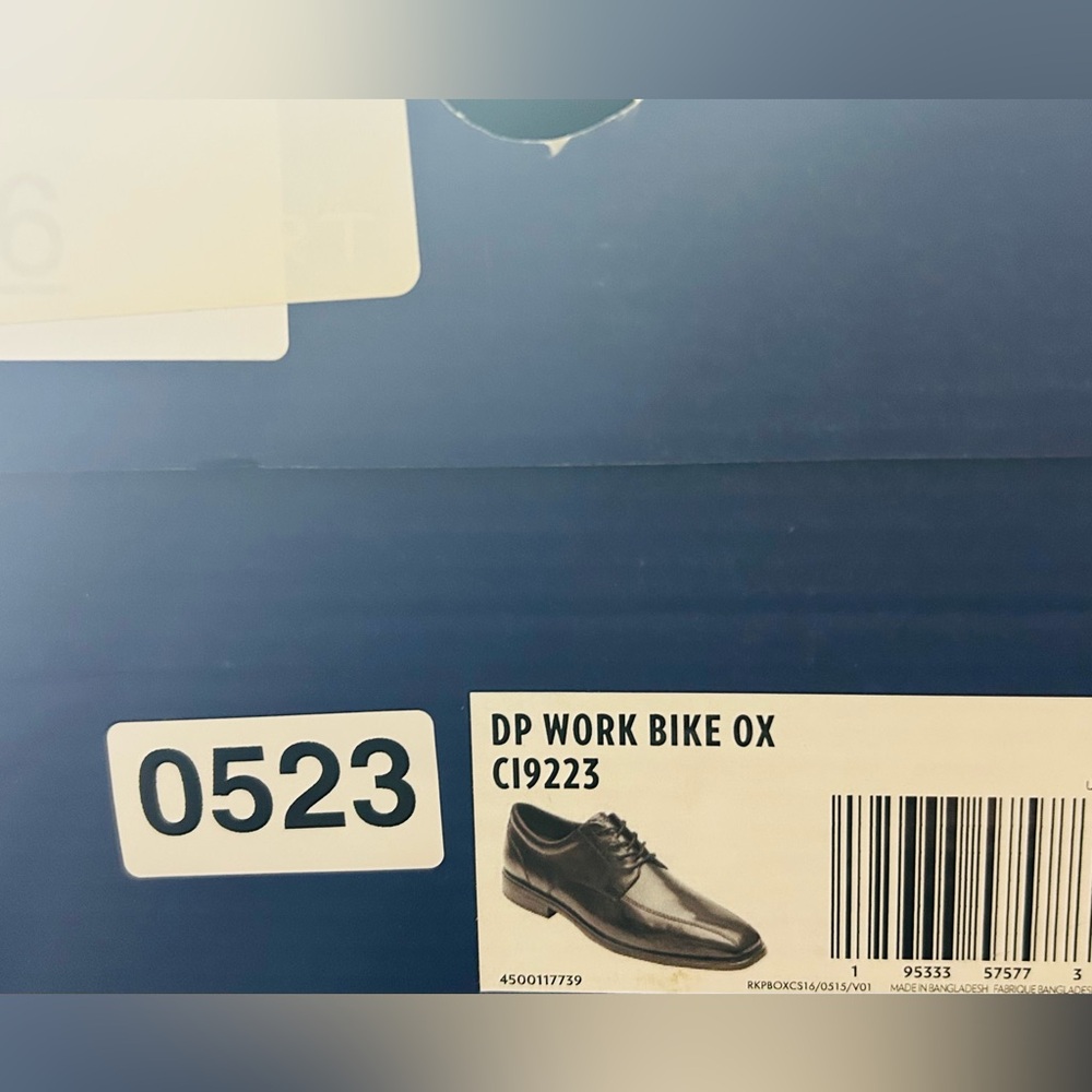 Rockport® Dressports Work Bike Oxfords Men's Size 8M New in Box - Picture 7 of 8